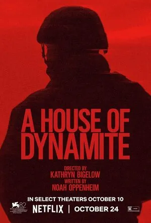 A House of Dynamite 2025 Hindi Dual Audio Movie Poster
