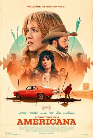 Americana 2023 Hindi Dual Audio Movie Poster