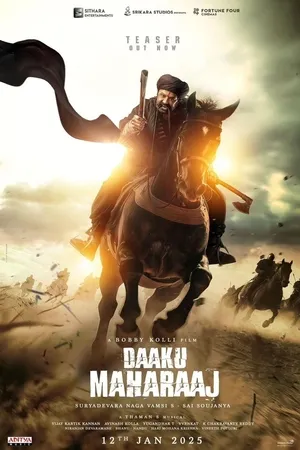Daaku Maharaaj 2025 Hindi Dual Audio PRE-HD Movie Poster
