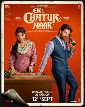 Ek Chatur Naar 2025 Hindi Movie Poster