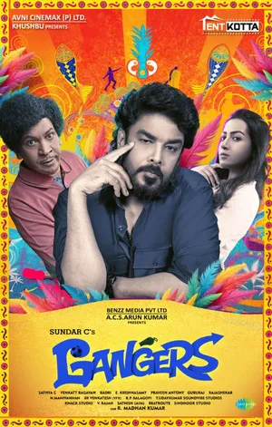 Gangers 2025 Hindi Dual Audio Movie Poster