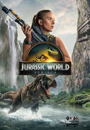 Jurassic World: Rebirth 2025 Hindi Dual Audio Movie Poster