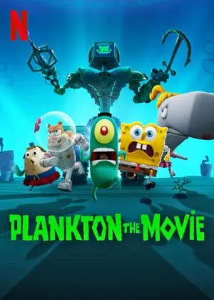 Plankton: The Movie 2025 Hindi Dual Audio Movie Poster