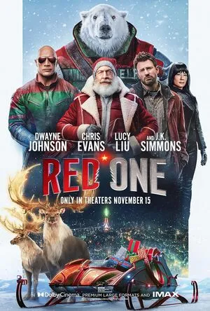 Red One 2024 Hindi Dual Audio Movie Poster