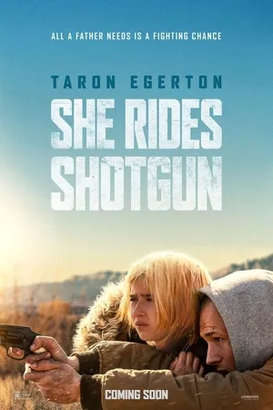 She Rides Shotgun 2025 Hindi Dual Audio Movie Poster