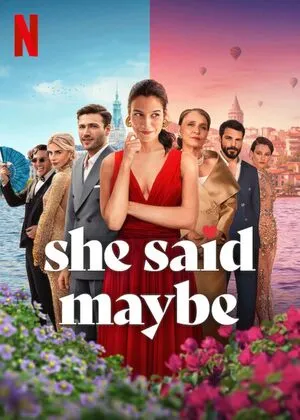 She Said Maybe 2025 Hindi Dual Audio Movie Poster