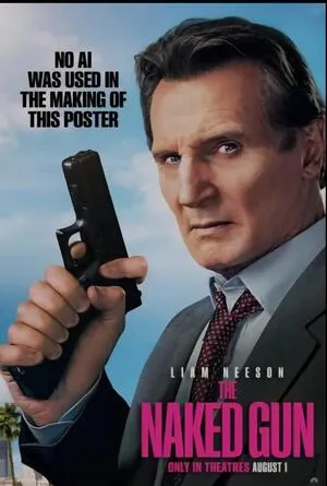 The Naked Gun 2025 Hindi Dual Audio Movie Poster
