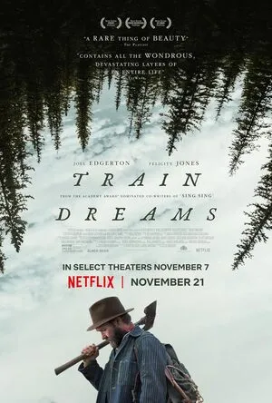 Train Dreams 2025 Hindi Dual Audio Movie Poster