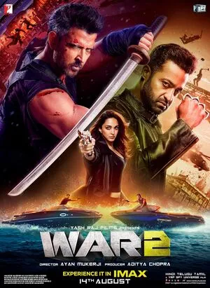 War 2 2025 Hindi Movie Poster