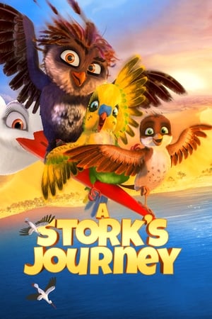 A Storks Journey 2017 Hindi Dual Audio [960MB] Movie Poster
