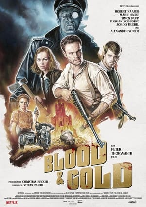 Blood & Gold (2023) Hindi Dual Audio – Movie Poster