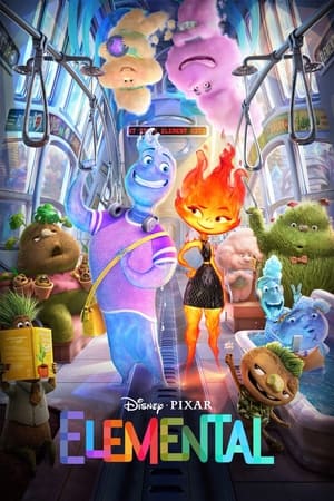 Elemental 2023 Hindi (ORG 5.1) Dual Audio – Movie Poster