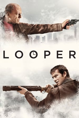 Looper (2012) Hindi Dual Audio [850MB] Movie Poster