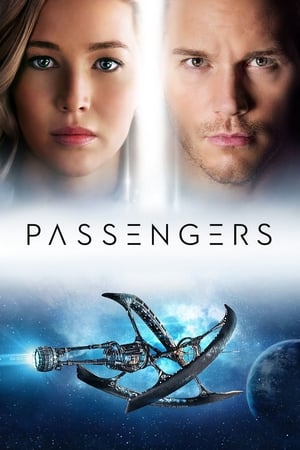 Passengers 2016 Dual Audio (Hindi) [800MB] Movie Poster