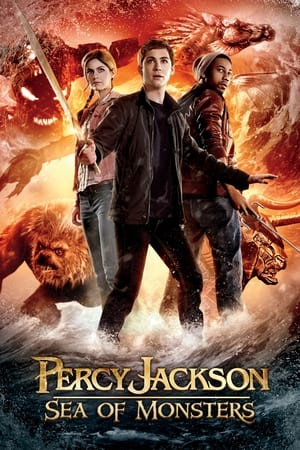 Percy Jackson Sea of Monsters 2013 Hindi Dual Audio [1.1GB] Movie Poster