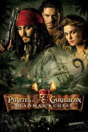 Pirates of the Caribbean: Dead Man's Chest (2006) Hindi Dubbed [1.0GB] Download Movie Poster