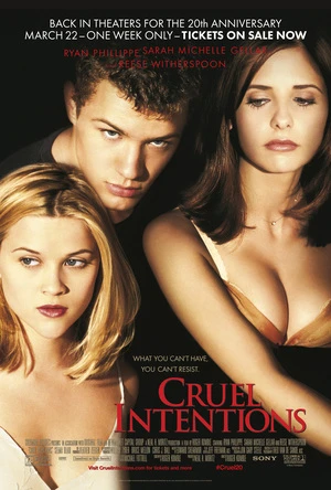 Cruel Intentions 1999 Hindi Dual Audio Movie Poster