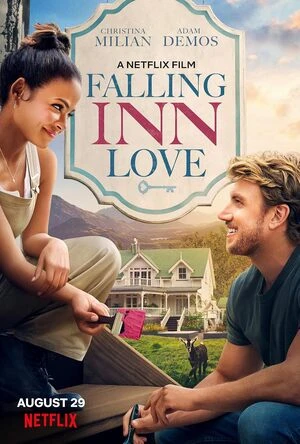 Falling Inn Love 2019 Hindi Dual Audio Movie Poster