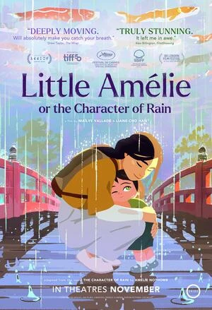 Little Amélie or the Character of Rain 2025 Hindi Dual Audio Movie Poster