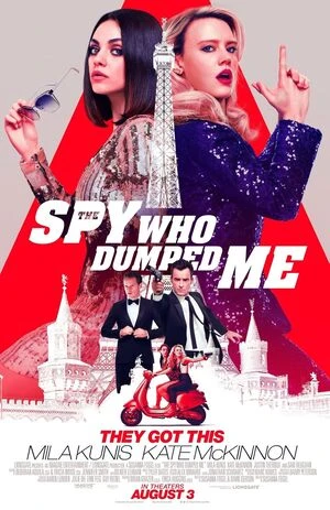 The Spy Who Dumped Me 2018 Hindi Dual Audio Movie Poster