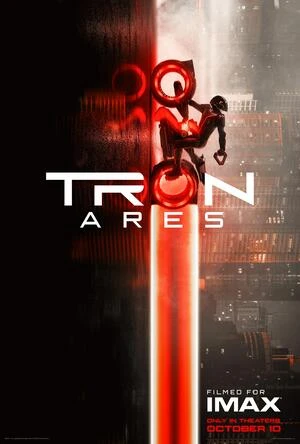 TRON: Ares 2025 Hindi Dual Audio Movie Poster