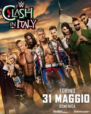WWE Clash In Italy 2026 Hindi Dual Audio Movie Poster