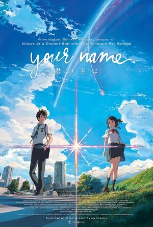 Your Name. 2016 Hindi Dual Audio Movie Poster