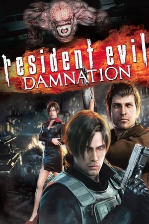 Resident Evil Damnation 2012 Hindi Dual Audio [840MB] Movie Poster