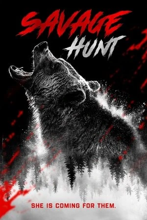 Savage Hunt 2025 Hindi Dual Audio Movie Poster