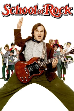 School of Rock (2003) Hindi Dual Audio [1GB] Movie Poster