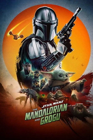 Star Wars: The Mandalorian and Grogu 2026 Hindi - English Dual Audio Movie Poster