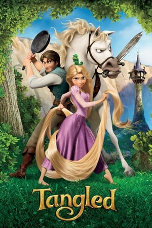 Tangled (2010) Hindi Dual Audio 400MB Movie Poster