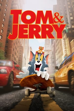Tom and Jerry (2021) Hindi (ORG) Dual Audio [1GB] Movie Poster