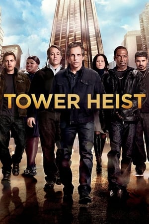 Tower Heist 2011 Hindi Dual Audio 350MB Movie Poster