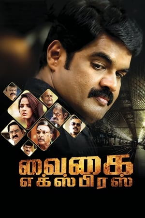 Vaigai Express 2017 Dual Audio Hindi [200MB] Movie Poster